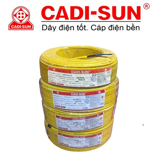 Dây điện đôi đa dạng tiết diện, thân thiện với môi trường